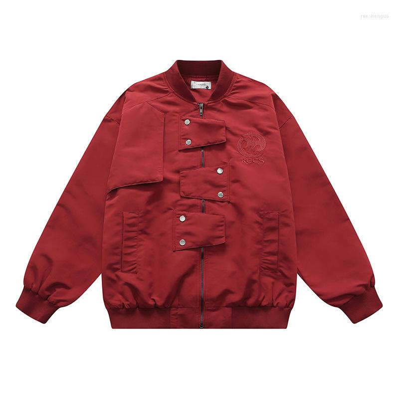 Men's Jackets Solid Color Multifunctional Placket Jacket Coat Men And Womens Street Wear Baseball Suit Windbreaker Winter, Green
Men's Jackets Solid Color Multifunctional Placket Jacket Coat Men And Womens Street Wear Baseball Suit Windbreaker Winter, Green
