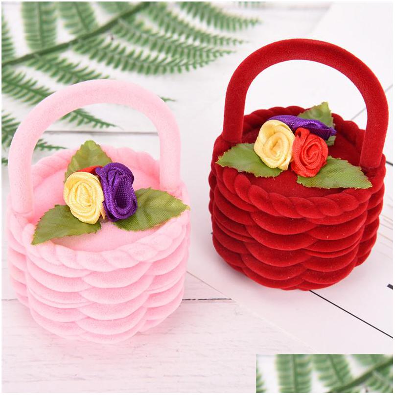 Jewelry Boxes Earring Display Storage Box Rose Flower Basket Design Women Finger Ring Case Organizer Drop Delivery Pa Dhgarden Dhzcb
Jewelry Boxes Earring Display Storage Box Rose Flower Basket Design Women Finger Ring Case Organizer Drop Delivery Pa Dhgarden Dhzcb