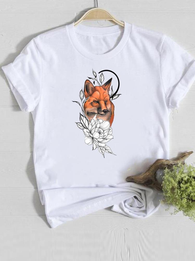 Women' T Shirts Wild Animal Flower Print T-shirts Clothing Women Clothes Short Sleeve Ladies Casual Fashion Female Graphic Tee, Sn33460
Women' T Shirts Wild Animal Flower Print T-shirts Clothing Women Clothes Short Sleeve Ladies Casual Fashion Female Graphic Tee, Sn33460