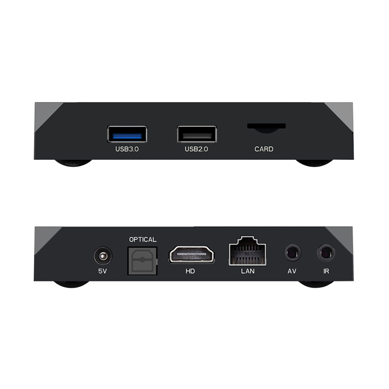 X96MAXPlus Android 9.0 tv box Amlogic S905X3 64 bit Quad Core 8K Smart Set Top Box 2.4G &5G dual wifi Media Box