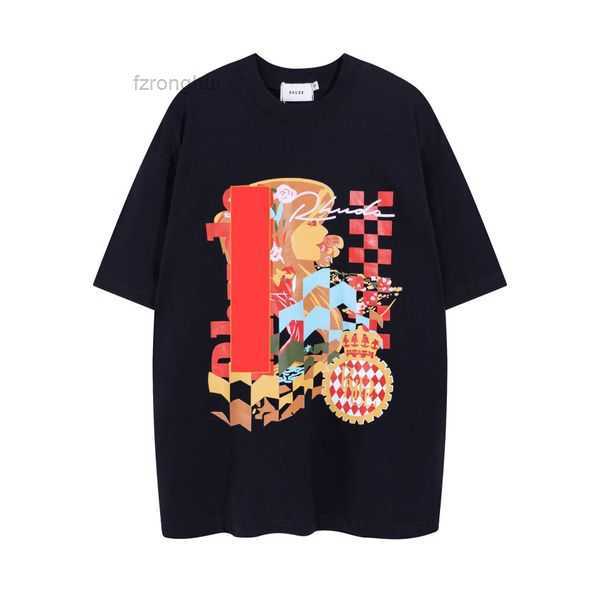 Rhude Beauty Print T-shirt 2023: Summer-Ready Men' & Women' Loose Fit Short Sleeve Tee with Colorful Patterns - Perfect for Casual Wear
Rhude Beauty Print T-shirt 2023: Summer-Ready Men' & Women' Loose Fit Short Sleeve Tee with Colorful Patterns - Perfect for Casual Wear