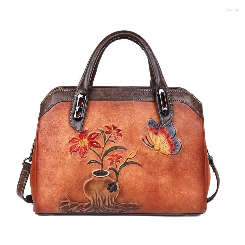 Evening Bags Women Bag Genuine Leather Purses And Handbags For Woman Luxury Designer Handmade Embossed Ladies Shoulder, Brown
Evening Bags Women Bag Genuine Leather Purses And Handbags For Woman Luxury Designer Handmade Embossed Ladies Shoulder, Brown