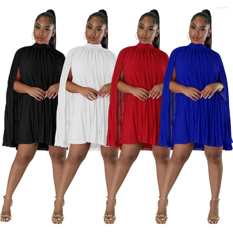 Casual Dresses 2023 Women' Solid Color Round Neck Texture High Waist Loose Dress Stitching Cloak Style, Blue
Casual Dresses 2023 Women' Solid Color Round Neck Texture High Waist Loose Dress Stitching Cloak Style, Blue