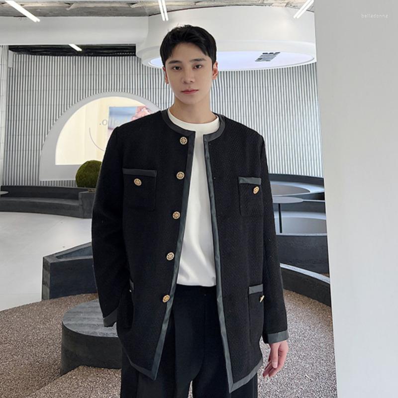 Men's Jackets SYUHGFA Korean Chic Men's Wear Jacket 2023 Spring Streetwear Single Breasted Male Trendy Round Collar Coat, Black
Men's Jackets SYUHGFA Korean Chic Men's Wear Jacket 2023 Spring Streetwear Single Breasted Male Trendy Round Collar Coat, Black
