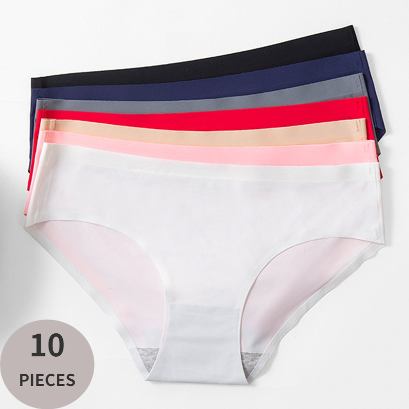 Women's Panties Giczi 10PCS/Set Seamless Women's Panties Comfortable Sexy Lingerie Large Size Underwear Breathable Cozy Briefs Sports Underpants 230414, Set 3
Women's Panties Giczi 10PCS/Set Seamless Women's Panties Comfortable Sexy Lingerie Large Size Underwear Breathable Cozy Briefs Sports Underpants 230414, Set 3