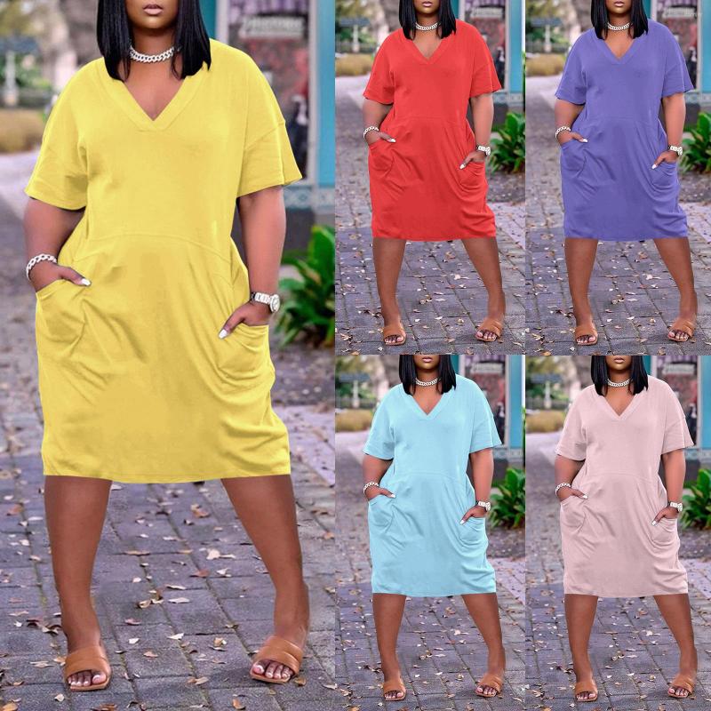 Casual Dresses For Women Suitable V Neck Short Sleeve Knee Printed A Line Swing Midi Dress Slip, Sky blue
Casual Dresses For Women Suitable V Neck Short Sleeve Knee Printed A Line Swing Midi Dress Slip, Sky blue