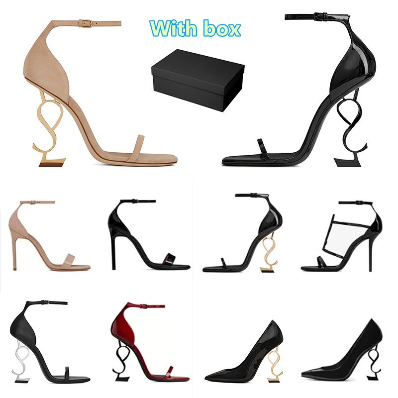 Women Dress Shoes High heels Designer Luxury patent leather Gold Tone Triple Black Suede Womens Lady Fashion Sandals Casual Party Wedding Office Pumps, Color#2
Women Dress Shoes High heels Designer Luxury patent leather Gold Tone Triple Black Suede Womens Lady Fashion Sandals Casual Party Wedding Office Pumps, Color#2
