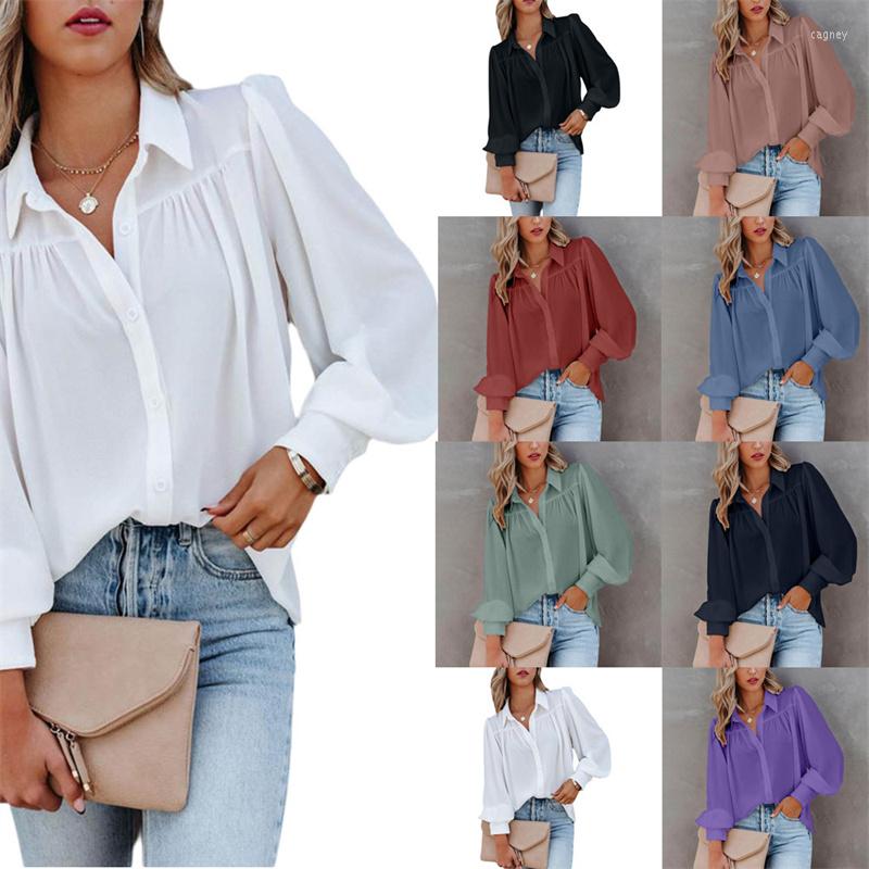 Women's Blouses 2023 Women Solid Color Spring Blouse Loose Style Button Shirt Fashion Lantern Sleeve Clothes 8 Colors Drop, Pink
Women's Blouses 2023 Women Solid Color Spring Blouse Loose Style Button Shirt Fashion Lantern Sleeve Clothes 8 Colors Drop, Pink