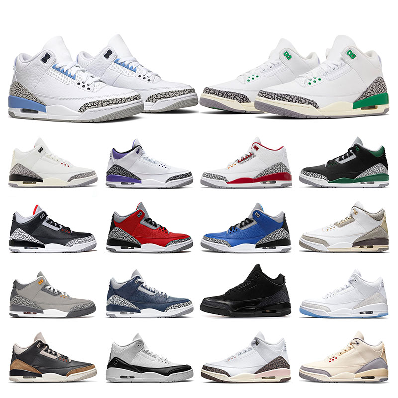 men basketball shoes 3s jumpman 3 sneakers UNC Cardinal Red White Cement Reimagined Black Cement Dark Iris Cool Grey Lucky Green Laser Orange womens sports trainers, 24
men basketball shoes 3s jumpman 3 sneakers UNC Cardinal Red White Cement Reimagined Black Cement Dark Iris Cool Grey Lucky Green Laser Orange womens sports trainers, 24