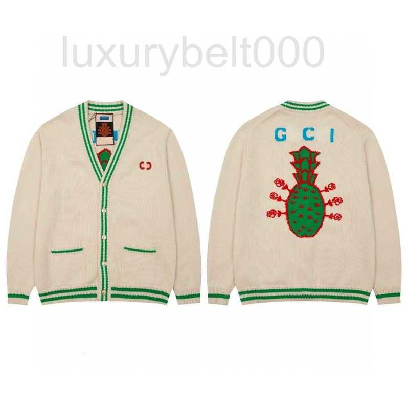 Men' Sweaters Designer Autumn winter sweaters knitted sweater back embroidery big pineapple cardigan coat men women V-neck jacket simple knittshirt UDN9, Apricot
Men' Sweaters Designer Autumn winter sweaters knitted sweater back embroidery big pineapple cardigan coat men women V-neck jacket simple knittshirt UDN9, Apricot