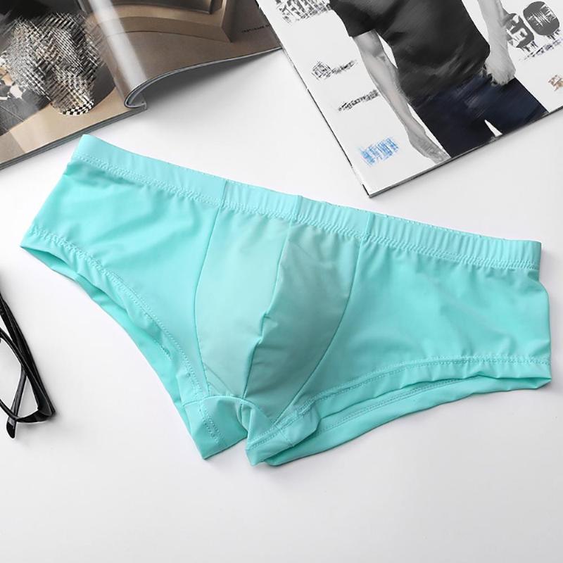 Underpants Men's Ice Silk Underwear Low Waist Pantines Breathable Sissy Lingerie For Men Mens Thongs And G String Bikini U Convex Pouch, Black
Underpants Men's Ice Silk Underwear Low Waist Pantines Breathable Sissy Lingerie For Men Mens Thongs And G String Bikini U Convex Pouch, Black