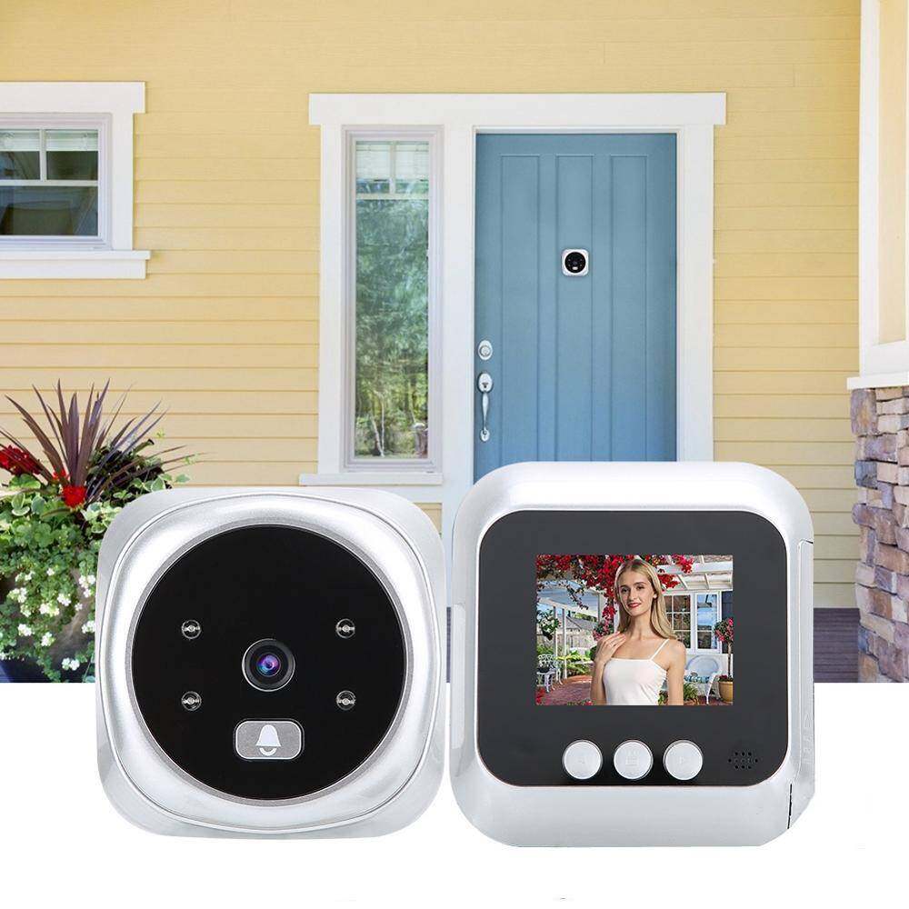 2.4 Inch Visual Doorbell I5 135 Degree Wide Angle Intelligent Cat's Eye Camera Support for Video Recording Take Photo