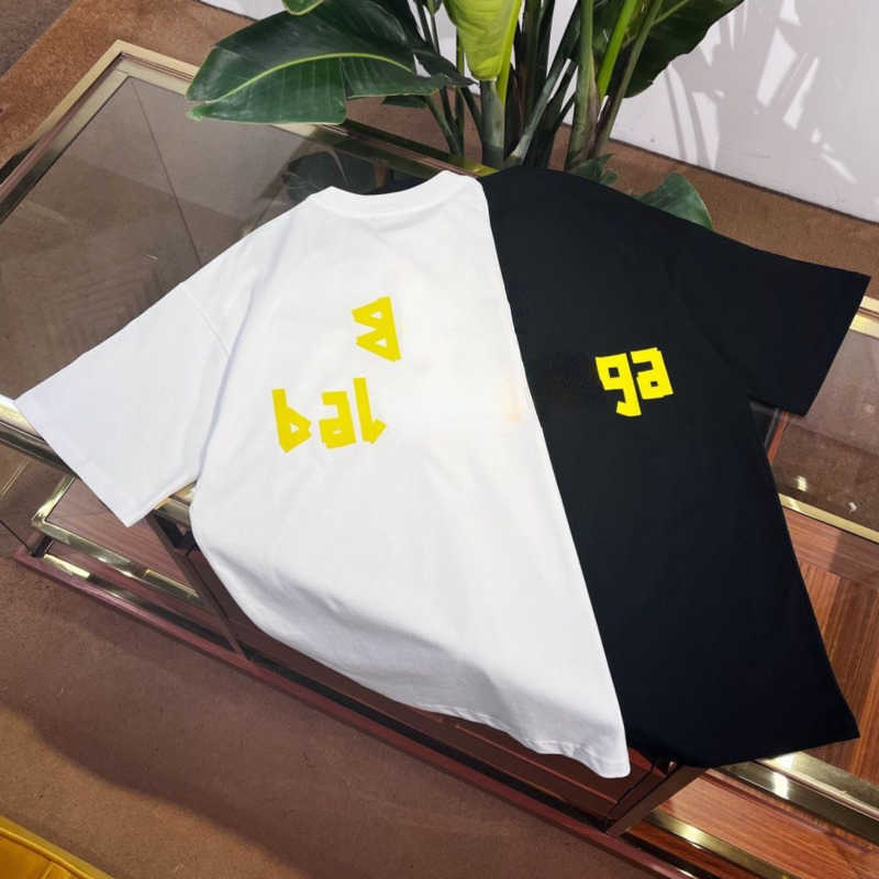 Designer T shirt bale mens short sleeved Tshirt summer sweatshirt tee men women round neck pullover polo luxury loose plus size 100% cotton T-shirt 5xl, Black-2
Designer T shirt bale mens short sleeved Tshirt summer sweatshirt tee men women round neck pullover polo luxury loose plus size 100% cotton T-shirt 5xl, Black-2
