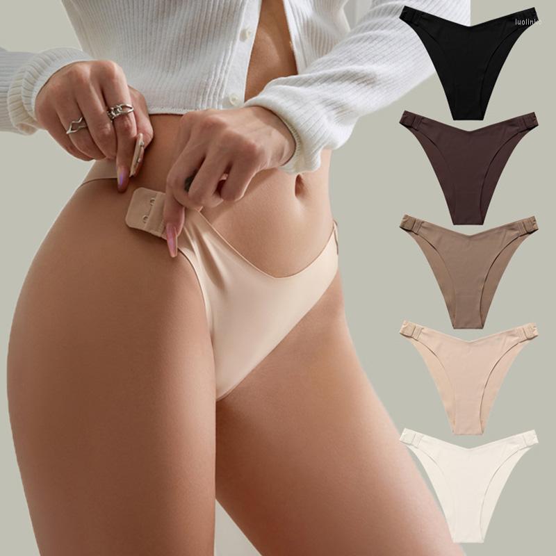Women' Panties Women Seamless Underwear Summer Ice Silk Lingerie Adjustable Waist Low-waist Female G String Briefs Intimates
Women' Panties Women Seamless Underwear Summer Ice Silk Lingerie Adjustable Waist Low-waist Female G String Briefs Intimates