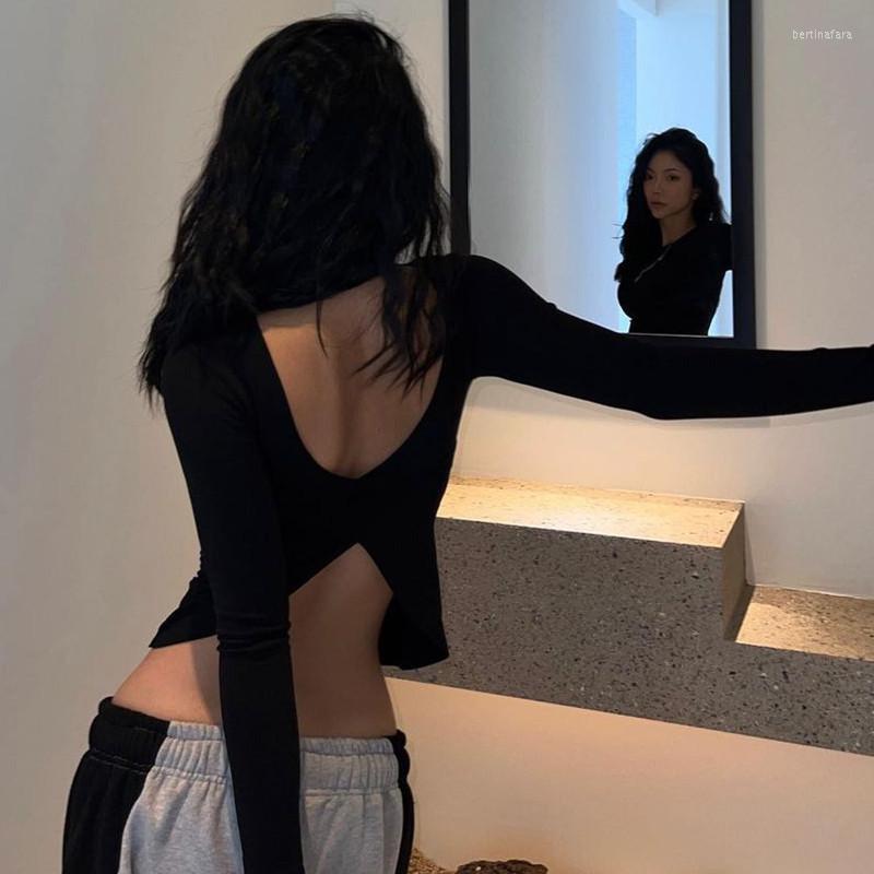 Women' T Shirts Women Slim Fit Long Sleeve Tops T-Shirts Autumn Spring Crew Neck Backless Black Tee Y2K Grunge Base Blouse Streetwear 90s
Women' T Shirts Women Slim Fit Long Sleeve Tops T-Shirts Autumn Spring Crew Neck Backless Black Tee Y2K Grunge Base Blouse Streetwear 90s