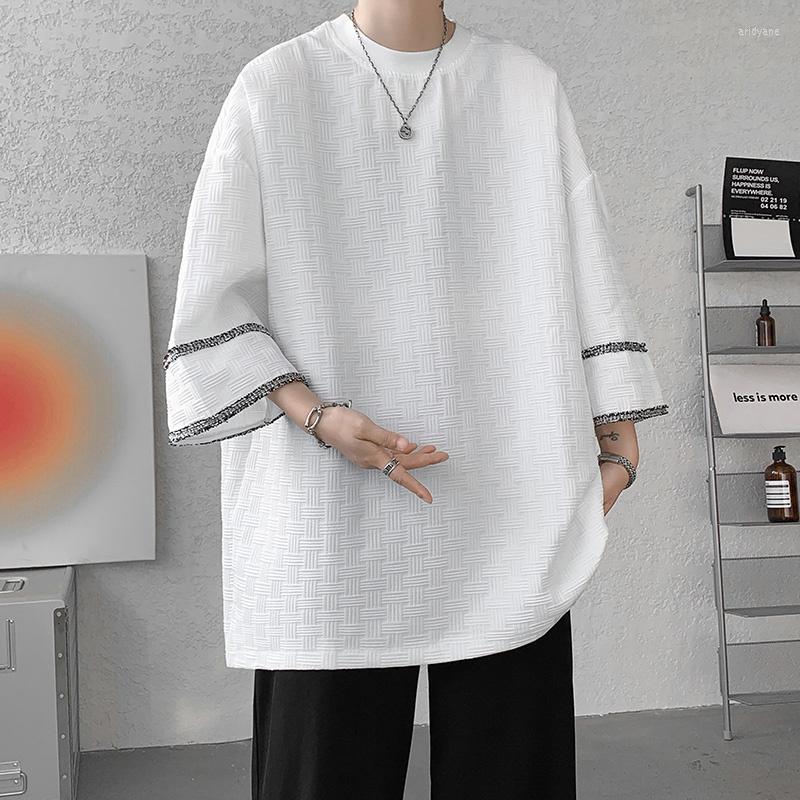 Men' T Shirts Summer Short Sleeve T-shirt Men Fashion Black White Oversized Shirt Streetwear Hip Hop Loose Round Neck Tshirt Mens Top
Men' T Shirts Summer Short Sleeve T-shirt Men Fashion Black White Oversized Shirt Streetwear Hip Hop Loose Round Neck Tshirt Mens Top