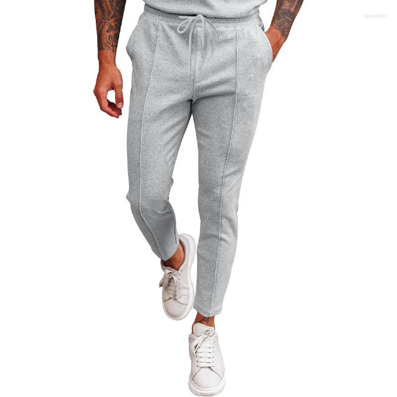 Men' Pants 2023 Arrival Solid Sweatpant Men Clothing Fashion Mid Waist Drawstring Trousers Casual Pockets Pencil For Man, 05 grey
Men' Pants 2023 Arrival Solid Sweatpant Men Clothing Fashion Mid Waist Drawstring Trousers Casual Pockets Pencil For Man, 05 grey