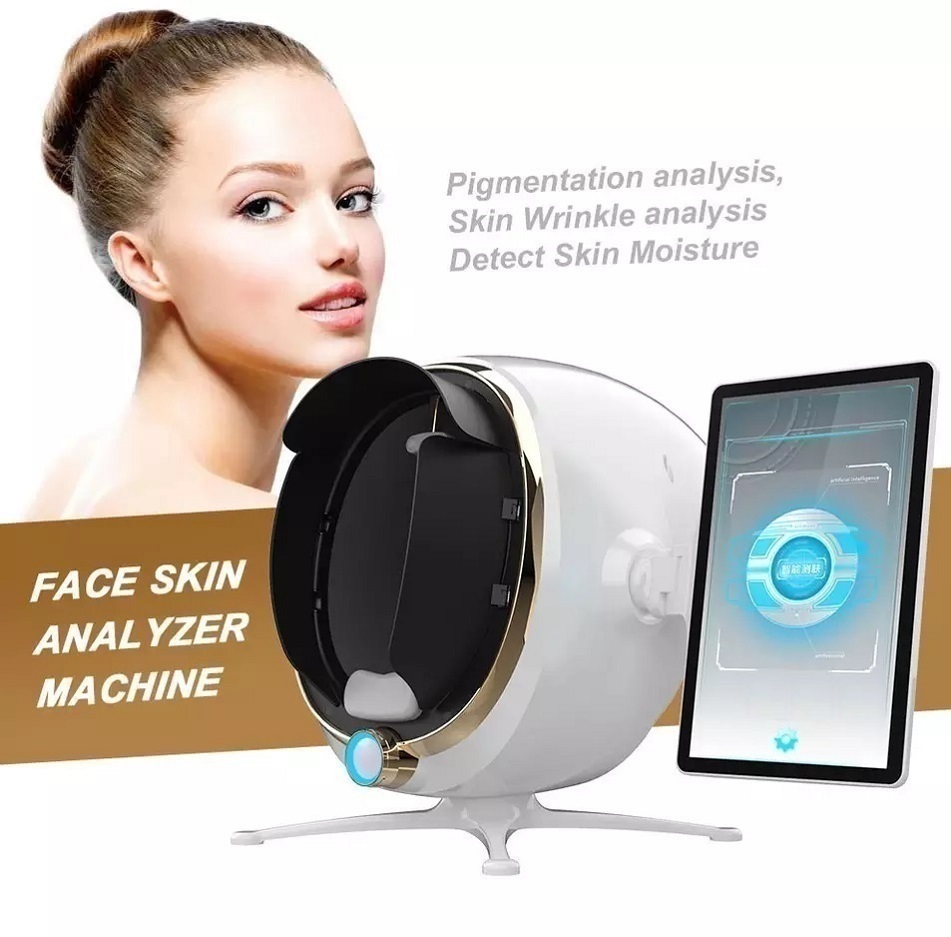 Advanced Skin Analyzer Artificial Intelligence Image Instrument Skin Detector Eight-spectrum 3D Digital Facial Analysis Machine
Advanced Skin Analyzer Artificial Intelligence Image Instrument Skin Detector Eight-spectrum 3D Digital Facial Analysis Machine