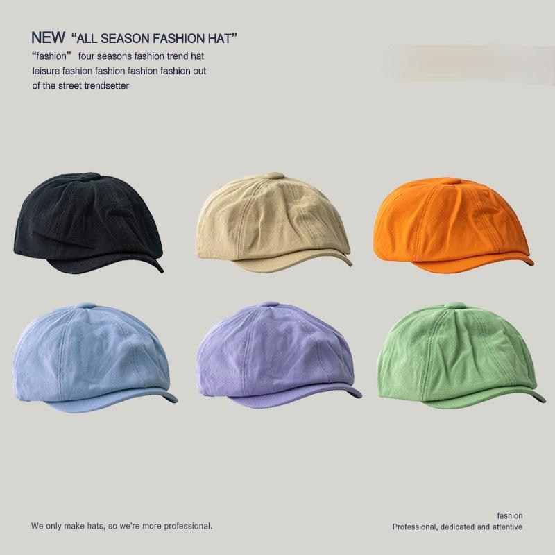 Berets Fashion Trend Sboy Cap Korea Cute Leisure Style Black Yellow Orange Green 6 Colors Available Painter Woman Of Bonnet
Berets Fashion Trend Sboy Cap Korea Cute Leisure Style Black Yellow Orange Green 6 Colors Available Painter Woman Of Bonnet