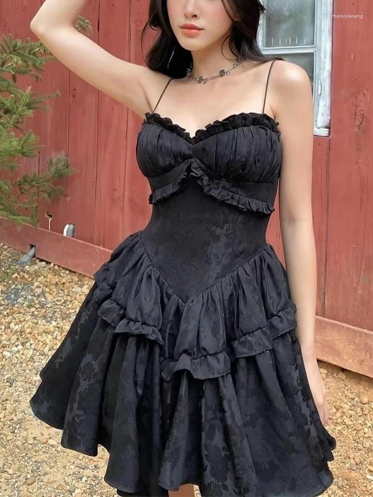 Casual Dresses GypsyLady Sexy Chic Spaghetti Mini Dress Black Summer Party Strappy Women Ruffles Sleeveless Backless Ladies Vestidos
Casual Dresses GypsyLady Sexy Chic Spaghetti Mini Dress Black Summer Party Strappy Women Ruffles Sleeveless Backless Ladies Vestidos