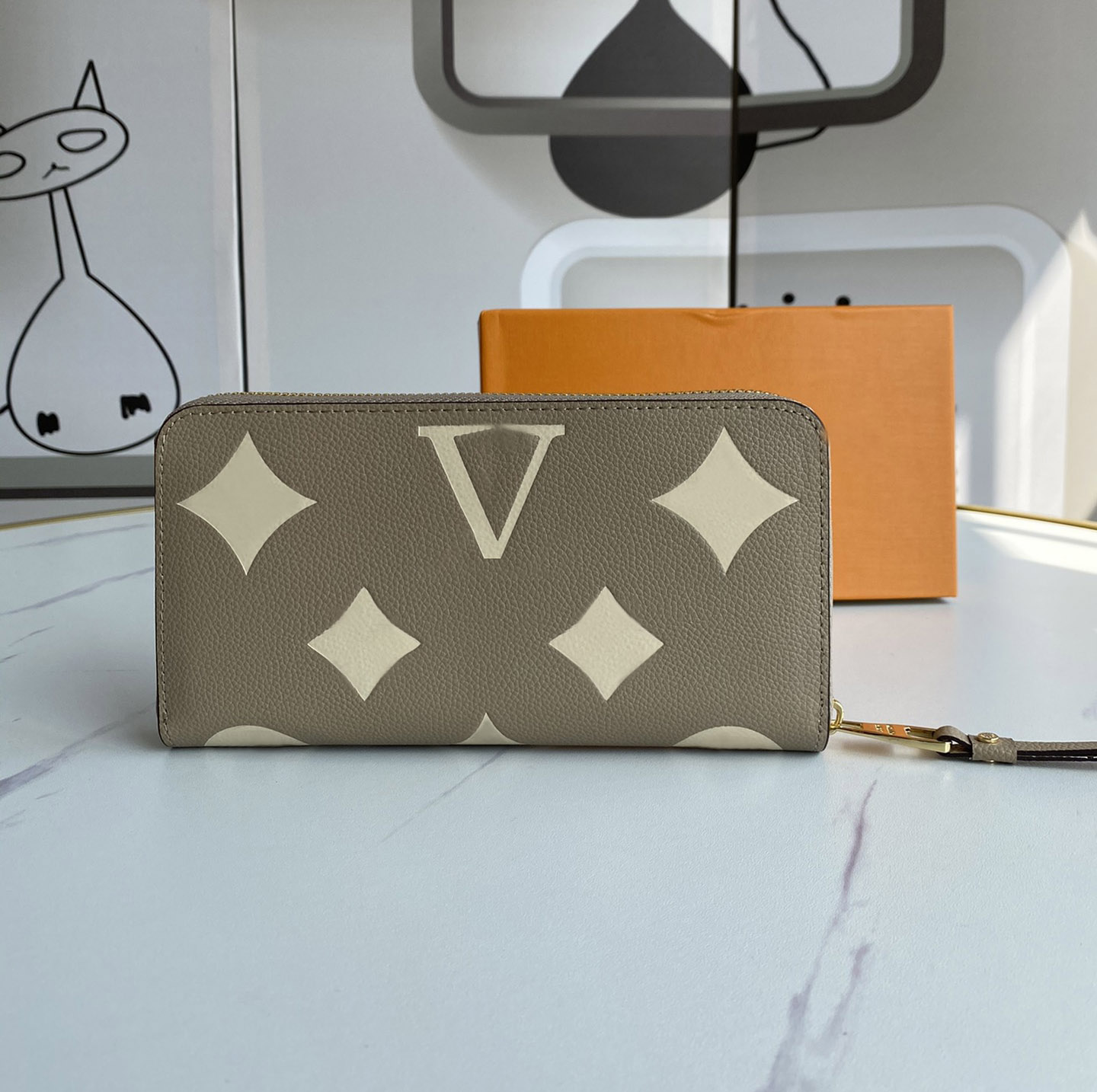 Fashion designer womens wallets luxury Pochette Felicie purses flowers letters Empreinte credit card holders ladies zipper money clutch bag with box high-quality, 69794#monogrames
Fashion designer womens wallets luxury Pochette Felicie purses flowers letters Empreinte credit card holders ladies zipper money clutch bag with box high-quality, 69794#monogrames