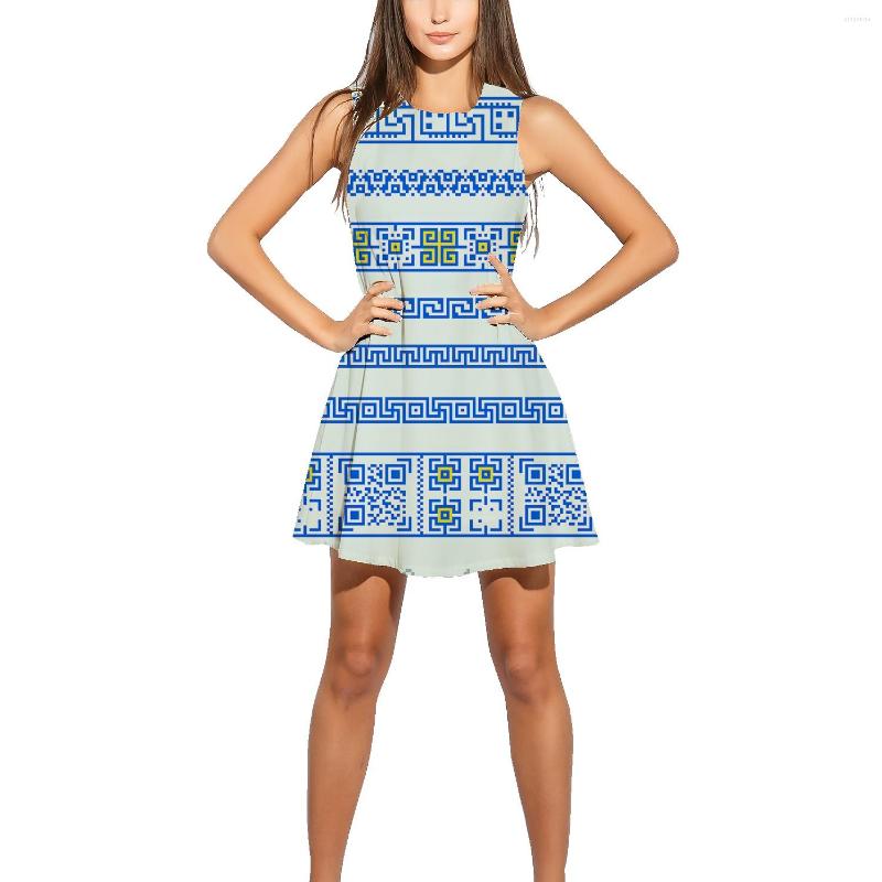 Casual Dresses Greek Bohemian Pattern Full Print Sleeveless Tank Top Dress Women Fashion Slim, Black
Casual Dresses Greek Bohemian Pattern Full Print Sleeveless Tank Top Dress Women Fashion Slim, Black