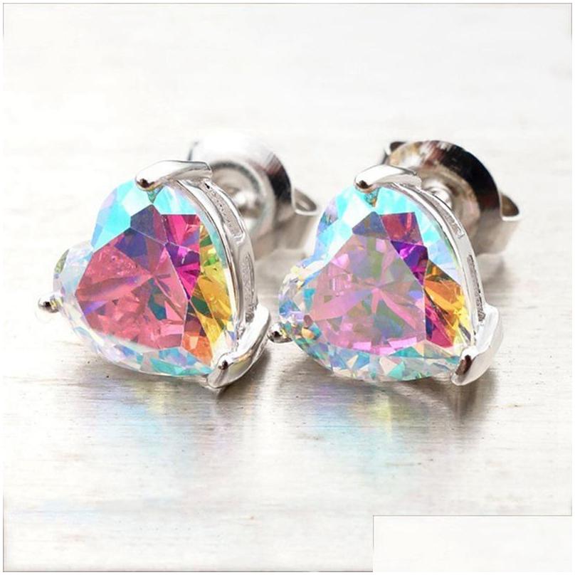 Stud 1 Pair Fashion Jewelry Mticolor Cube Earrings Colorf Crystal Zircon Love Heart For Girls Drop Delivery Dhgarden Dhtvw
Stud 1 Pair Fashion Jewelry Mticolor Cube Earrings Colorf Crystal Zircon Love Heart For Girls Drop Delivery Dhgarden Dhtvw