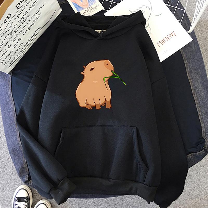 Women' Hoodies Funny Kawaii Capybara Print Hoodie Women/Men Cartoon Tops Unisex Fashion Harajuku Graphic Hooded Pullovers Sweatshirt, Fs 
Women' Hoodies Funny Kawaii Capybara Print Hoodie Women/Men Cartoon Tops Unisex Fashion Harajuku Graphic Hooded Pullovers Sweatshirt, Fs