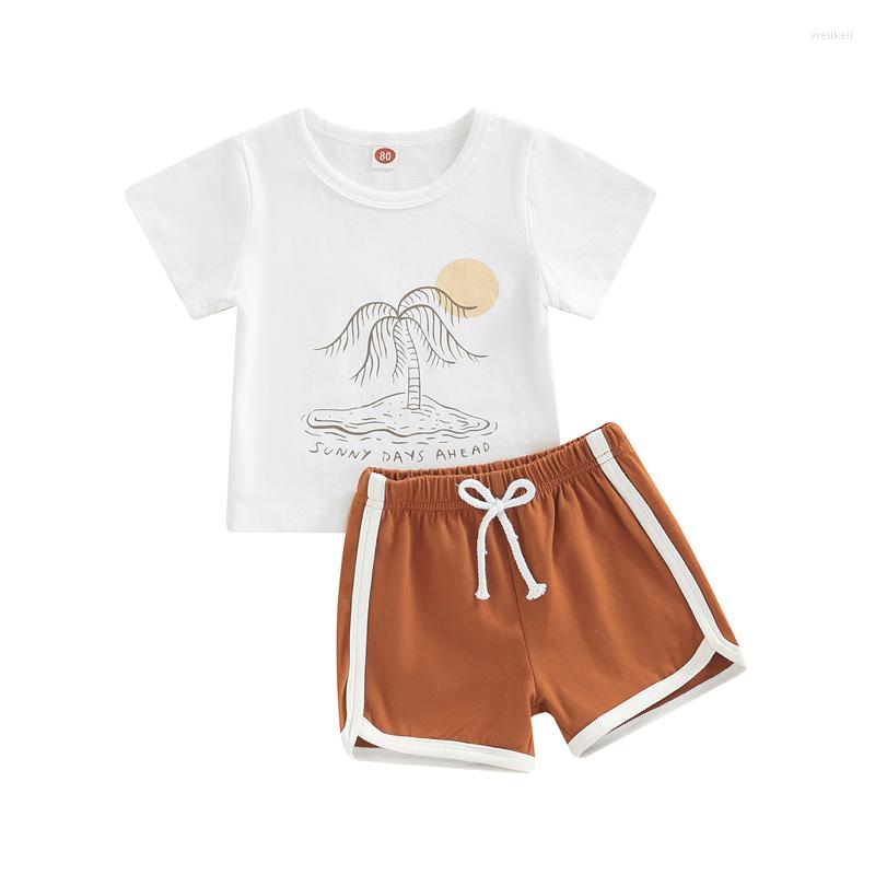 Clothing Sets Infant Baby 2Pcs Summer Outfits Short Sleeve Graphic Tops Tie Knot Shorts Set, Picture shown
Clothing Sets Infant Baby 2Pcs Summer Outfits Short Sleeve Graphic Tops Tie Knot Shorts Set, Picture shown