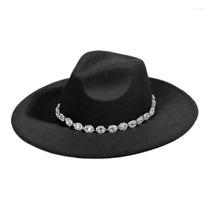 Berets Cowgirl Hats Sparkling Western Cow Girl Hat With Rhinestones Strip Decorations, White
Berets Cowgirl Hats Sparkling Western Cow Girl Hat With Rhinestones Strip Decorations, White