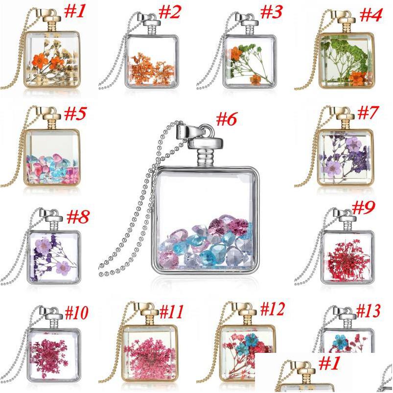 Pendant Necklaces Dried Flowers Glass Drifting Bottle Necklace Vintage Long Chain Sweater Fine Jewelry For Women Drop Deliver Dhgarden Dhoic
Pendant Necklaces Dried Flowers Glass Drifting Bottle Necklace Vintage Long Chain Sweater Fine Jewelry For Women Drop Deliver Dhgarden Dhoic