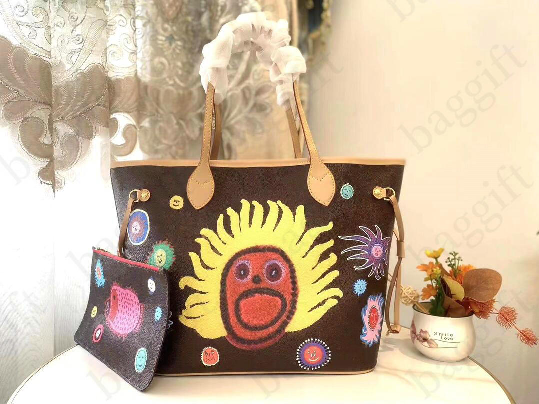 YK My Eternal Soul All Series Bags on the go PM MM NeoNoe Monograms Canvas Designer Yayoi Kusama Handbag M46426, Neo joyful face 26cm
YK My Eternal Soul All Series Bags on the go PM MM NeoNoe Monograms Canvas Designer Yayoi Kusama Handbag M46426, Neo joyful face 26cm