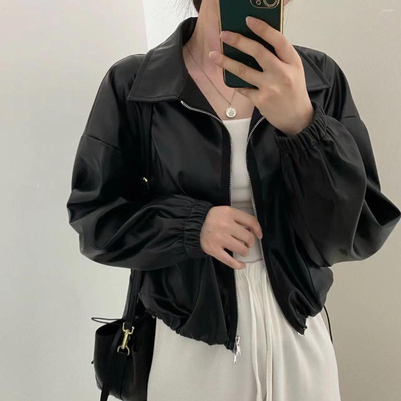Women' Leather Black Korean Faux Jacket Women Casual Loose Double Zipper Biker Jackets 2023 Winter Pockets Design Fashion Casu, Black leather jacket
Women' Leather Black Korean Faux Jacket Women Casual Loose Double Zipper Biker Jackets 2023 Winter Pockets Design Fashion Casu, Black leather jacket