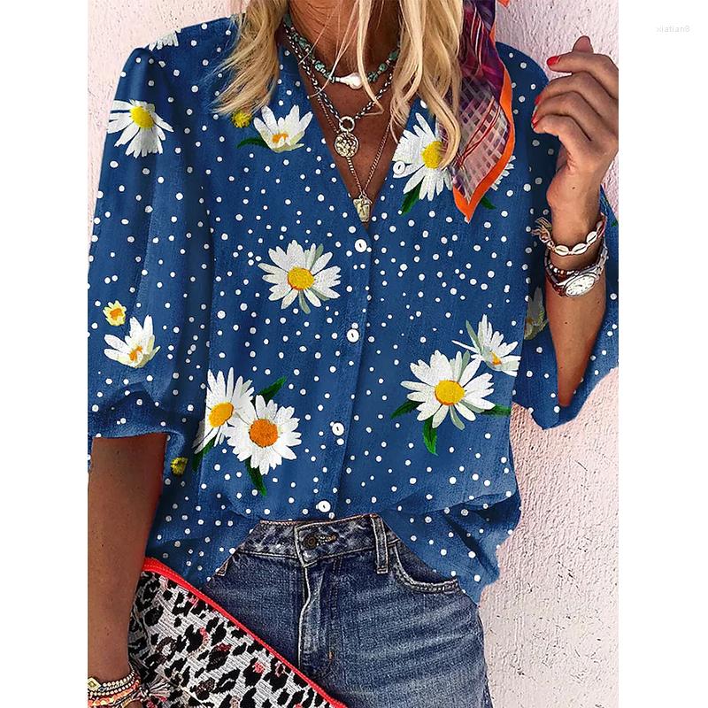 Women's Blouses Spring Loose Polka Dots Print Women Shirts Office Large Size Long Sleeve V Neck Tops Casual Ladies Party Cardigan Blouse, Lzx089
Women's Blouses Spring Loose Polka Dots Print Women Shirts Office Large Size Long Sleeve V Neck Tops Casual Ladies Party Cardigan Blouse, Lzx089