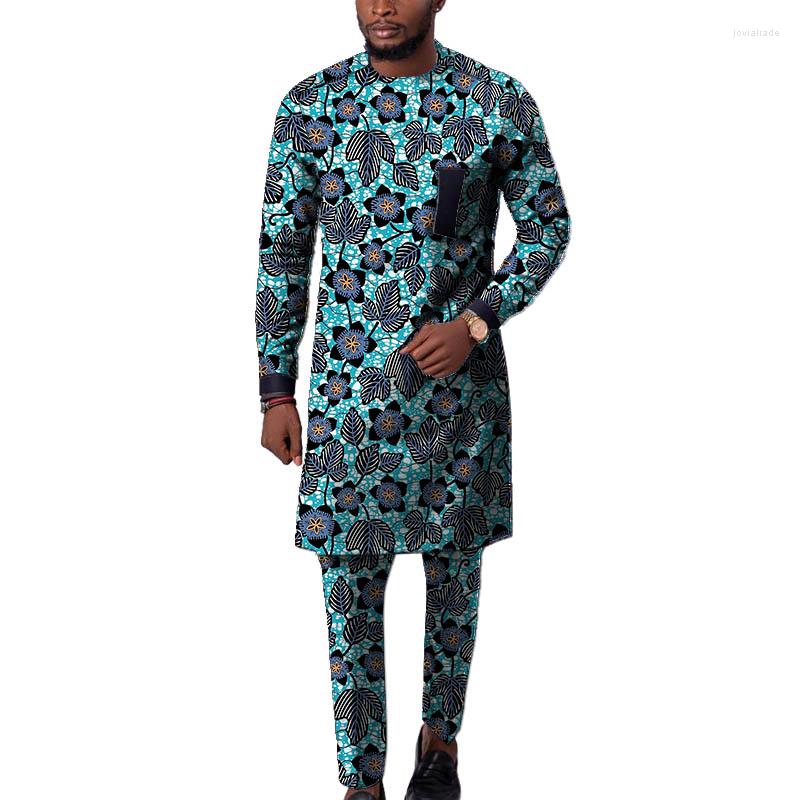 Men's Tracksuits African Clothes Shirt With Pant Men's Sets Long Sleeve Tops Trousers Male Nigerian Fashion Party Outfits
Men's Tracksuits African Clothes Shirt With Pant Men's Sets Long Sleeve Tops Trousers Male Nigerian Fashion Party Outfits