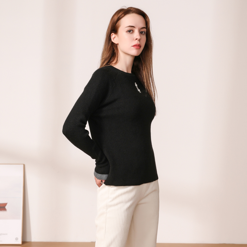 Womens Sweaters Korean Fashion Blouses Woman Jumper Style Clothes Cropped Knitted Tops Outerwear Clothing Long Sleeve Top 2023 Female Pullo