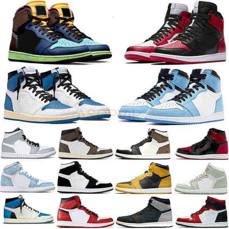 Jumpman 1 Basketball shoes OG Cotton Fabric High 1S UNC Patent Leather Hyper Royal Mocha Homage To University Blue Sport Designer Sports
Jumpman 1 Basketball shoes OG Cotton Fabric High 1S UNC Patent Leather Hyper Royal Mocha Homage To University Blue Sport Designer Sports