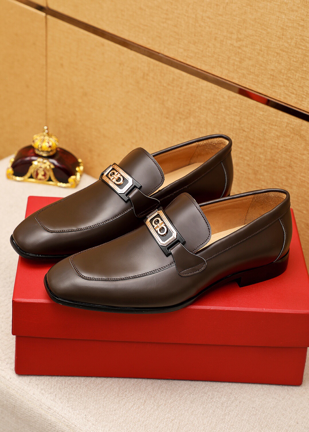 2023 Mens Dress Shoes Fashion Genuine Leather Casual Loafers Men Brand Formal Office Wedding Party Formal Flats Size 38-45, Black 1
2023 Mens Dress Shoes Fashion Genuine Leather Casual Loafers Men Brand Formal Office Wedding Party Formal Flats Size 38-45, Black 1