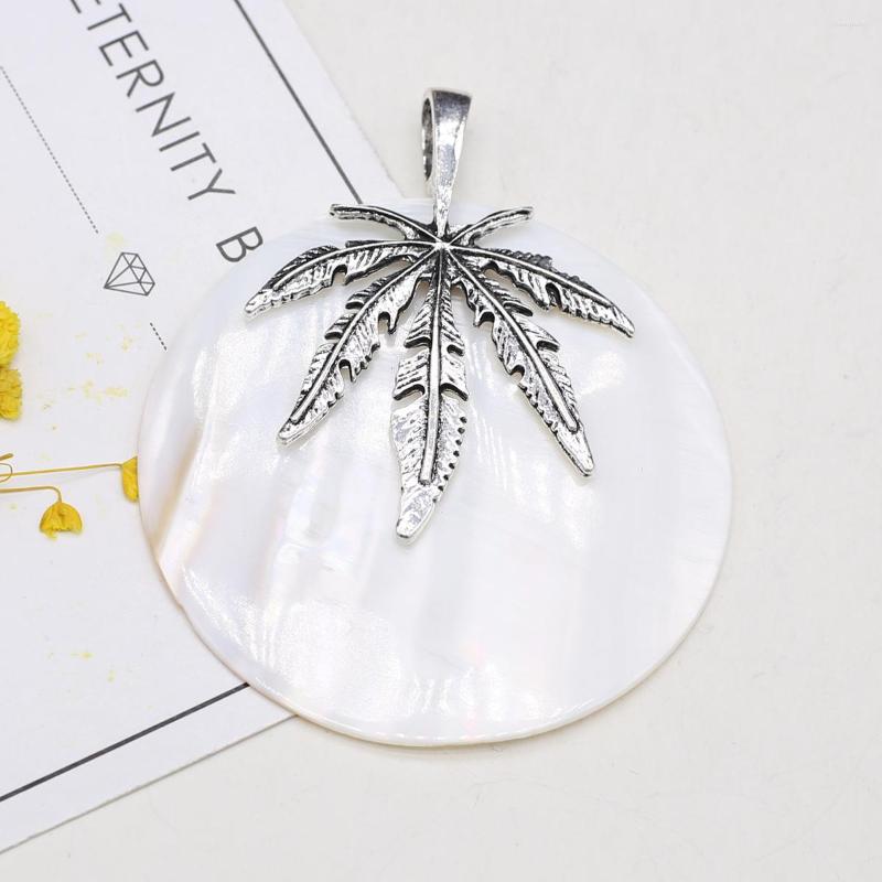 Pendant Necklaces Natural White Shell Leaf Shape Charms For Making DIY Jewerly Necklace Accessories 50mm 60mm
Pendant Necklaces Natural White Shell Leaf Shape Charms For Making DIY Jewerly Necklace Accessories 50mm 60mm