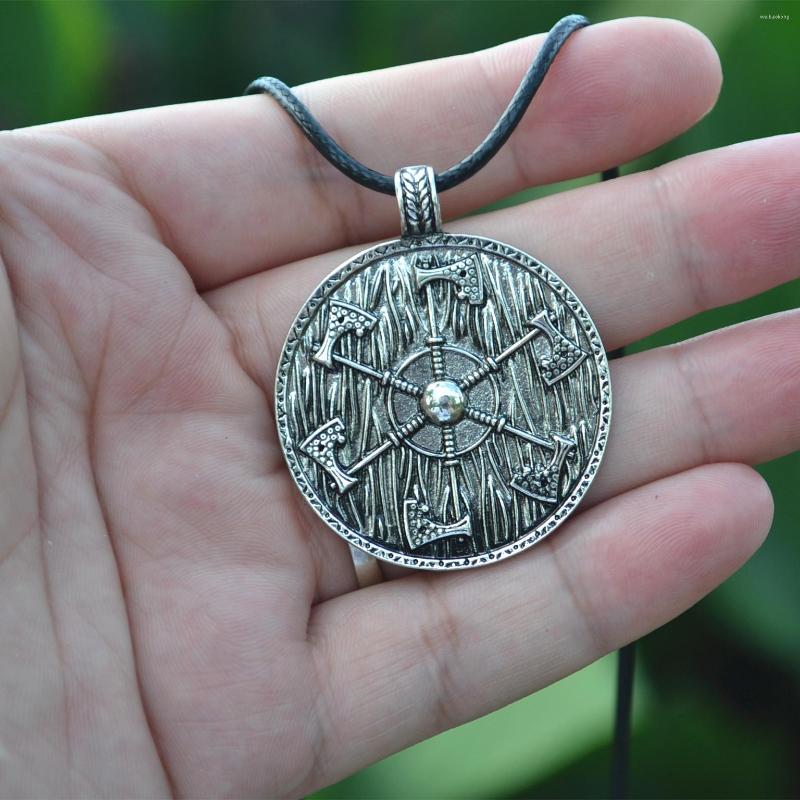Pendant Necklaces 2023 Thunder Shield Of Perun Slavic Axes Gothic Retro Pagan Men Amulet Necklace Axe Norse Handmade Jewelry
Pendant Necklaces 2023 Thunder Shield Of Perun Slavic Axes Gothic Retro Pagan Men Amulet Necklace Axe Norse Handmade Jewelry