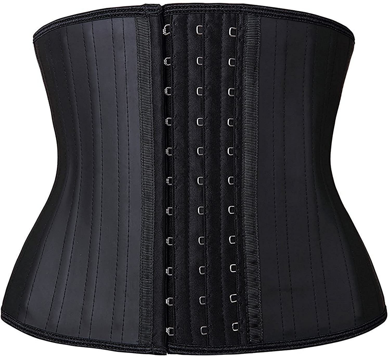 

Women's Shapers Short Torso Corset Waist Trainer Latex Body Shapewear Women Tummy Shaper Belly Sheath Sllimming Belt Modeling Strap Weight Loss 230414, 9 steel bones black