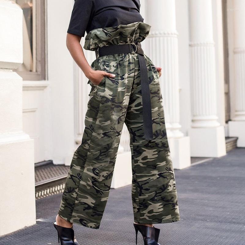 Women's Pants 2023 Autumn And Winter Casual Stitching Camouflage Printing Retro Belt Patchwork Straight Wide Leg Bud Trousers, Army green
Women's Pants 2023 Autumn And Winter Casual Stitching Camouflage Printing Retro Belt Patchwork Straight Wide Leg Bud Trousers, Army green