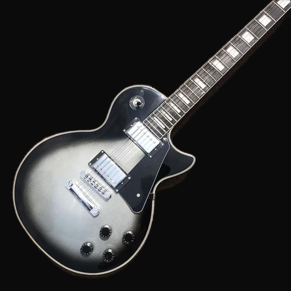 best factory 2022 lp Electric guitar,Rosewood fingerboard,Chrome hardware,High quality,Silver pink same of picture258
best factory 2022 lp Electric guitar,Rosewood fingerboard,Chrome hardware,High quality,Silver pink same of picture258