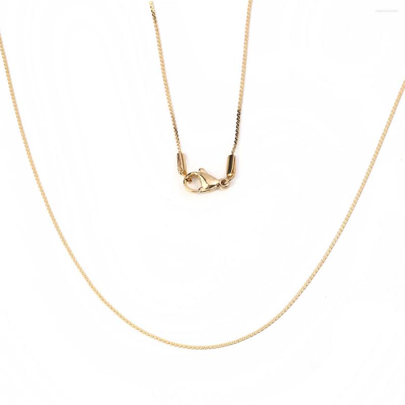 Chains 304 Stainless Steel Link Chain Necklace S-shape Gold Color 50.5cm(19 7/8") Long Size: 1mm 1 Piece
Chains 304 Stainless Steel Link Chain Necklace S-shape Gold Color 50.5cm(19 7/8") Long Size: 1mm 1 Piece