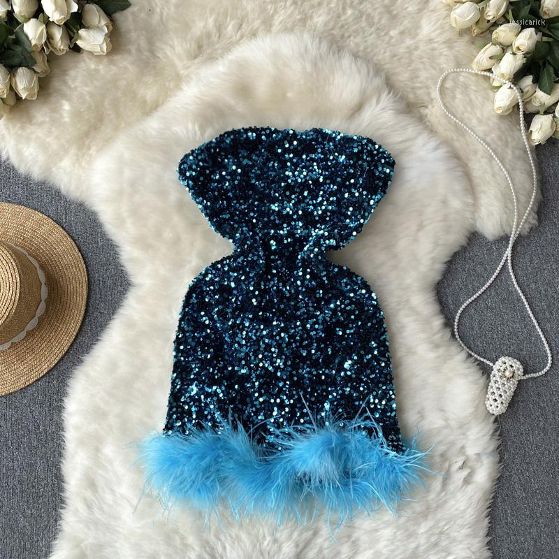 Casual Dresses Summer Holiday Beach Sexy Slim Slash Neck Wrapping Sleeveless Sequins Women Mini Dress, Black
Casual Dresses Summer Holiday Beach Sexy Slim Slash Neck Wrapping Sleeveless Sequins Women Mini Dress, Black