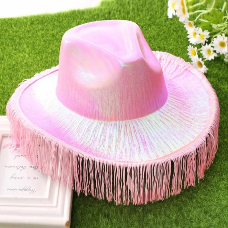 Berets Tassel Cowboys Hat Cowgirl Bachelorette Party Bridal Bride Fedora DXAA, White
Berets Tassel Cowboys Hat Cowgirl Bachelorette Party Bridal Bride Fedora DXAA, White