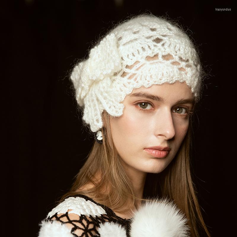 Berets X039 Adult Knitting Hats Hand-Made White Knitted Hat Female All-match Woolen Cap Sweet And Lovely Bow Bud Adjust Size, Beige
Berets X039 Adult Knitting Hats Hand-Made White Knitted Hat Female All-match Woolen Cap Sweet And Lovely Bow Bud Adjust Size, Beige