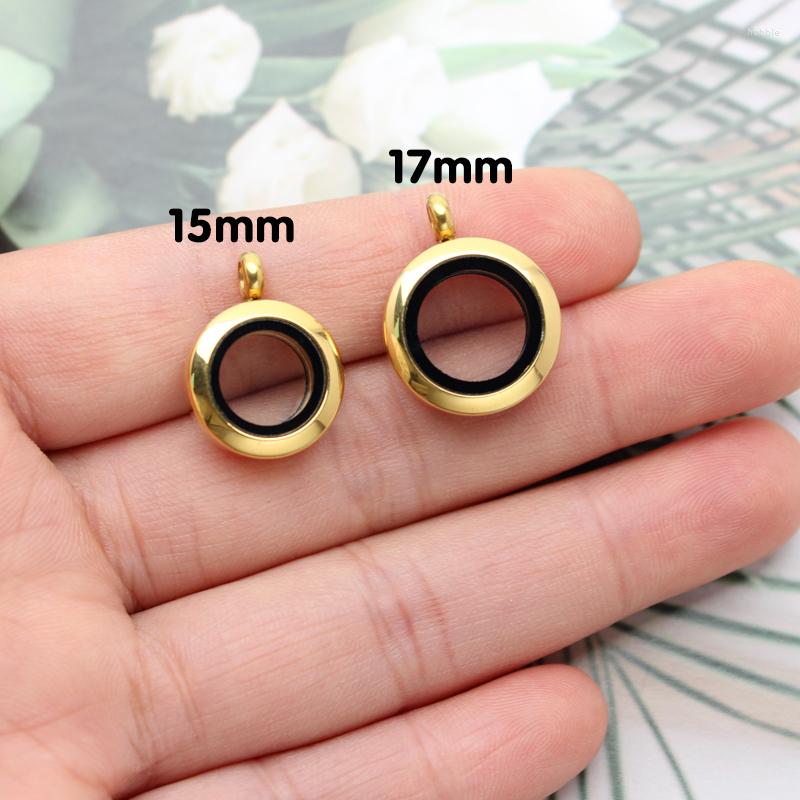 Pendant Necklaces 1PC Golden 15mm 17mm Memory Floating Locket Medallion Stainless Steel Glass Twist Mini Po Fit For Necklace Chains
Pendant Necklaces 1PC Golden 15mm 17mm Memory Floating Locket Medallion Stainless Steel Glass Twist Mini Po Fit For Necklace Chains