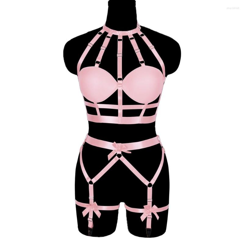 Garters Cup Bra Bowknot Accessories Harness Women Cage Fetish Sexy Lingerie Sword Belt Suspender Rave Wear Outfit Punk Gothic Erotic, White
Garters Cup Bra Bowknot Accessories Harness Women Cage Fetish Sexy Lingerie Sword Belt Suspender Rave Wear Outfit Punk Gothic Erotic, White