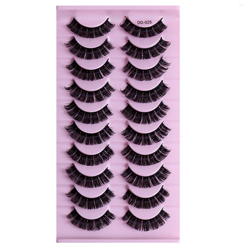 False Eyelashes 10 Pairs 8D Curling Up Grafting Well Bedded Wispy Easy To Wear Cosplay Makeup DIY PR Sale
False Eyelashes 10 Pairs 8D Curling Up Grafting Well Bedded Wispy Easy To Wear Cosplay Makeup DIY PR Sale